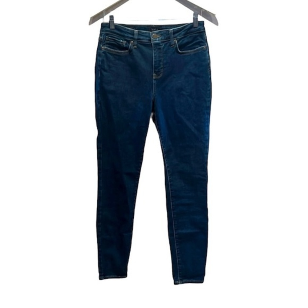 L.L. Bean Women’s Favorite Fit Curvy Jeans Dark Wash Size 12